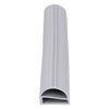 Door gasket profile 169-A in Grey, Front View. Replacement fridge door gasket produced by DSU Fridge Seal BV.