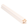 Door gasket profile 19-A in White, Outside View. Replacement fridge door gasket produced by DSU Fridge Seal BV.