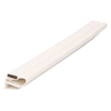 Door gasket profile 135-M in White, Inside View. Replacement fridge door gasket produced by DSU Fridge Seal BV.