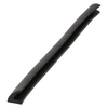 Door gasket profile 114 in Black, Inside View. Replacement fridge door gasket produced by DSU Fridge Seal BV.