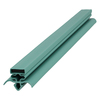 Door gasket profile 34-M in Green, Inside View. Replacement fridge door gasket produced by DSU Fridge Seal BV.