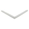 Door gasket profile 338-M in Grey, Front View. Replacement fridge door gasket produced by DSU Fridge Seal BV.
