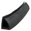 Door gasket profile 55-A in Black, Inside View. Replacement fridge door gasket produced by DSU Fridge Seal BV.