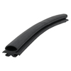 Door gasket profile 54-A in Black, Inside View. Replacement fridge door gasket produced by DSU Fridge Seal BV.