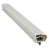 Door gasket profile 338-M in Grey, Outside View. Replacement fridge door gasket produced by DSU Fridge Seal BV.