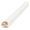Door gasket profile 10-AC in White, Inside View. Replacement fridge door gasket produced by DSU Fridge Seal BV.