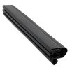 Door gasket profile 73-MS in Black, Outside View. Replacement fridge door gasket produced by DSU Fridge Seal BV. Material type: Soft PVC profile.