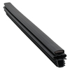 Door gasket profile 211-M in Black, Outside View. Replacement fridge door gasket produced by DSU Fridge Seal BV.