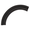 Door gasket profile 118 in Black 2, Top View. Replacement fridge door gasket produced by DSU Fridge Seal BV.