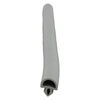 Door gasket profile 67-SIL in Dark Grey, Front View. Replacement fridge door gasket produced by DSU Fridge Seal BV.