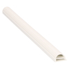 Door gasket profile 102-AS in White, Outside View. Replacement fridge door gasket produced by DSU Fridge Seal BV. Material type: Soft PVC profile.