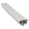 Door gasket profile 198-MS in Grey, Outside View. Replacement fridge door gasket produced by DSU Fridge Seal BV. Material type: Soft PVC profile.