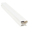 Door gasket profile 136-M in White, Outside View. Replacement fridge door gasket produced by DSU Fridge Seal BV.