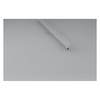 Door gasket profile 701-A in Clear, Outside View. Replacement fridge door gasket produced by DSU Fridge Seal BV.