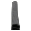 Door gasket profile 41-SIL in Black, Front View. Replacement fridge door gasket produced by DSU Fridge Seal BV.