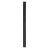Door gasket profile M72 in Brown, Top View. Replacement fridge door gasket produced by DSU Fridge Seal BV.