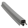 Door gasket profile 34-ME in Dark Grey, Outside View. Replacement fridge door gasket produced by DSU Fridge Seal BV. Material type: Extended life profile.