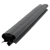 Door gasket profile 195-ME in Black, Inside View. Replacement fridge door gasket produced by DSU Fridge Seal BV. Material type: Extended life profile.