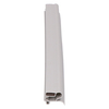 Door gasket profile 333-M in Grey, Front View. Replacement fridge door gasket produced by DSU Fridge Seal BV.