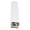 Door gasket profile 120-ME in Light Grey, Front View. Replacement fridge door gasket produced by DSU Fridge Seal BV. Material type: Extended life profile.