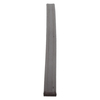 Door gasket profile M15 in Brown, Front View. Replacement fridge door gasket produced by DSU Fridge Seal BV.