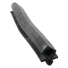 Door gasket profile 52-A in Black, Outside View. Replacement fridge door gasket produced by DSU Fridge Seal BV.