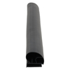 Door gasket profile 10-A in Black, Front View. Replacement fridge door gasket produced by DSU Fridge Seal BV.