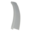 Door gasket profile 705-AE in Transparent, Front View. Replacement fridge door gasket produced by DSU Fridge Seal BV. Material type: Extended life profile.