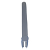 Door gasket profile 721-A in Grey, Front View. Replacement fridge door gasket produced by DSU Fridge Seal BV.