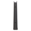 Door gasket profile 49-D in Black, Front View. Replacement fridge door gasket produced by DSU Fridge Seal BV.