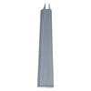 Door gasket profile 700-A in Grey, Front View. Replacement fridge door gasket produced by DSU Fridge Seal BV.