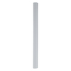 Door gasket profile 102-AS in Grey, Top View. Replacement fridge door gasket produced by DSU Fridge Seal BV. Material type: Soft PVC profile.