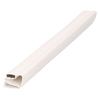 Door gasket profile 127-M in White, Inside View. Replacement fridge door gasket produced by DSU Fridge Seal BV.